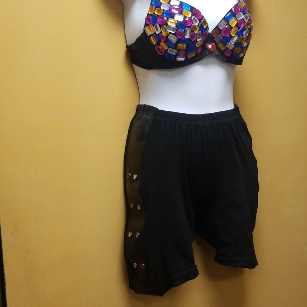 Rhinestone Shorts - Picture 5 of 7